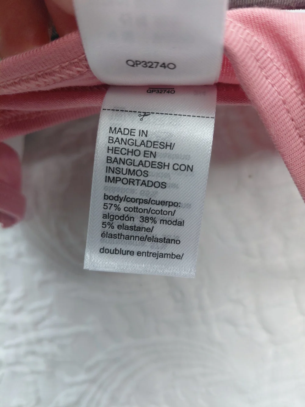 Calvin Klein Rose Pink, Gray And Light Pink Cotton Thong 3- Set Sz M